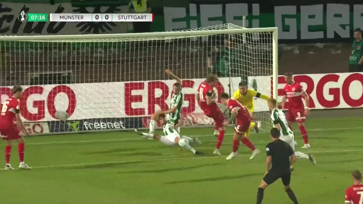 Highlights: SC Preußen Münster vs. VfB Stuttgart | DFB-Pokal, Runde 1