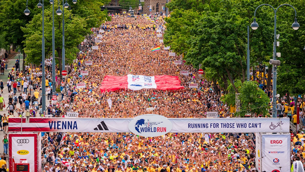 Der Wings for Life World Run 2025 live bei ServusTV und ServusTV On