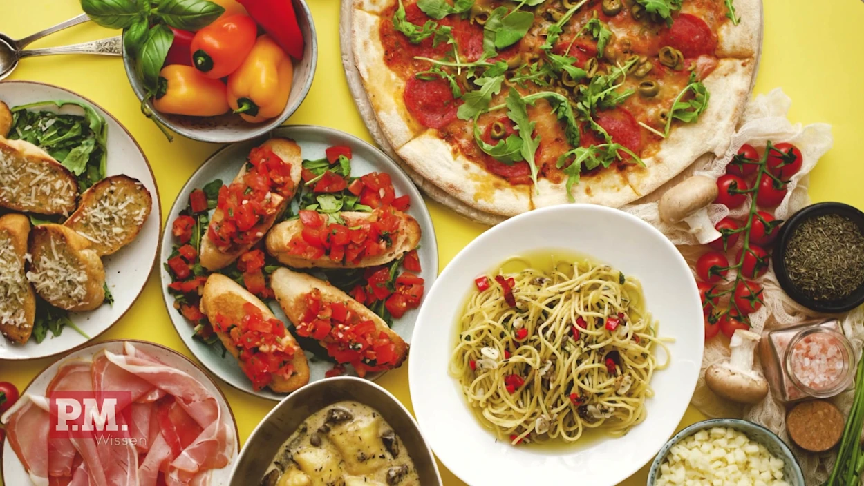 Mediterran isst gesund