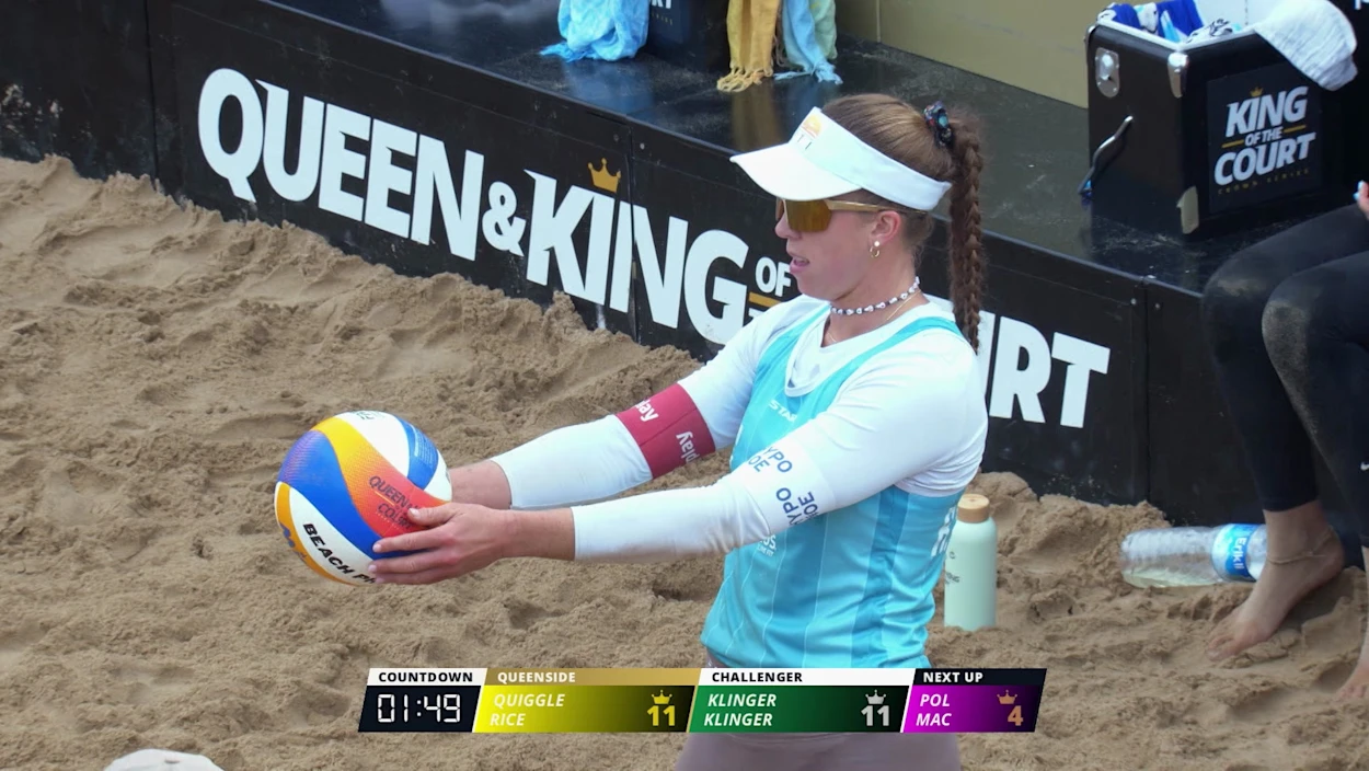 Kampf um Beachvolleyball-Krone