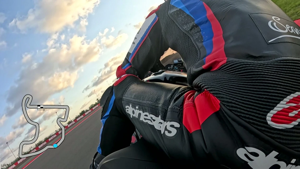 Tracklap: Onboard mit Alex Hofmann in Mandalika