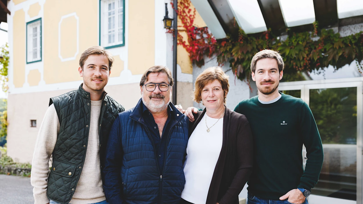 Das Weingut Sattlerhof in Gamlitz in der Südsteiermark
