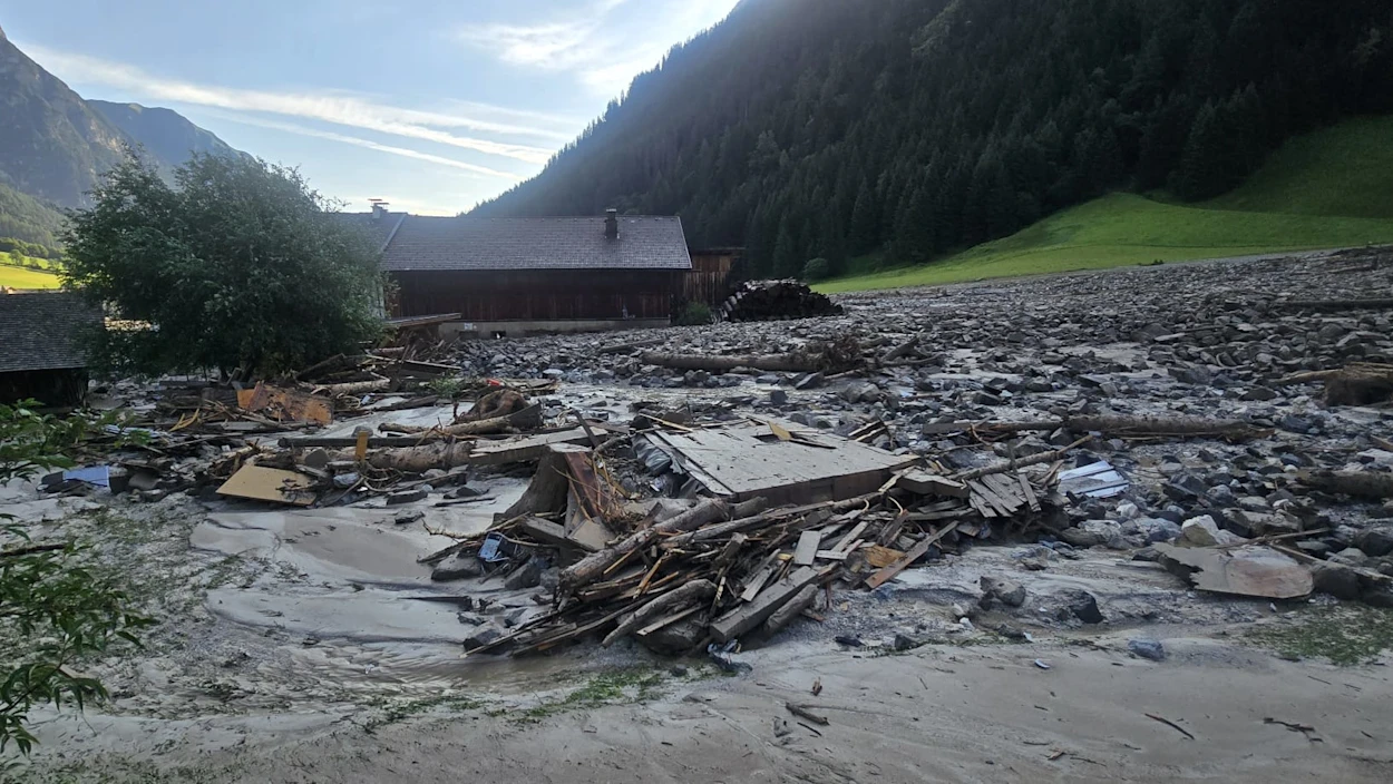 Tirol: Verwüstung im Gschnitztal