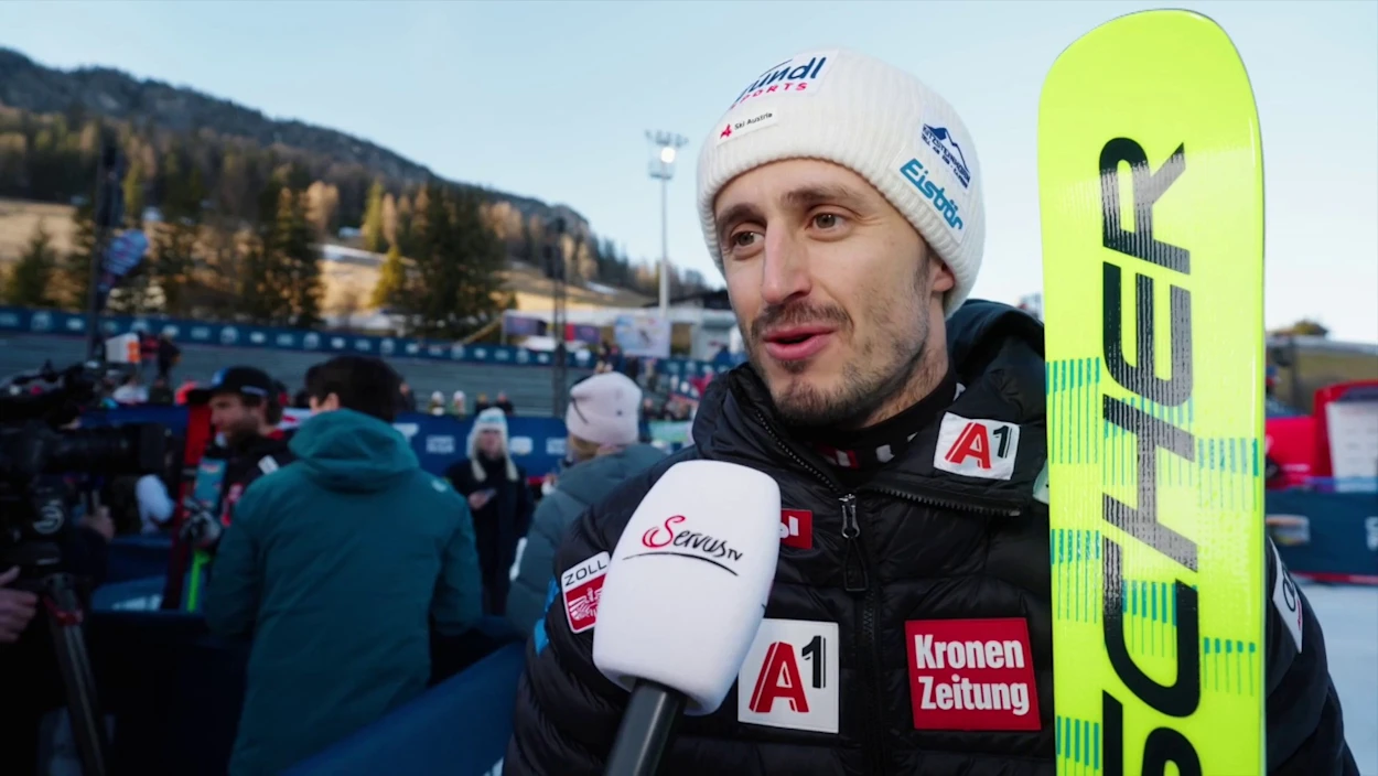 Stefan Brennsteiner zu ÖSV-Doppelpodium: "Haben oft darüber geblödelt"