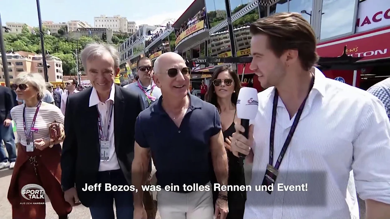 Grand Prix von Monaco: Patrick Laub auf Promi-Jagd