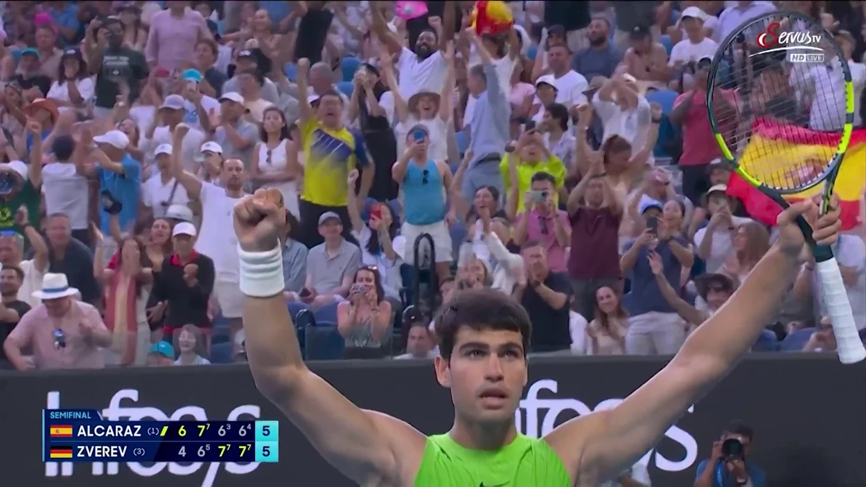 Highlights: Carlos Alcaraz vs. Alexander Zverev | Australian Open - Halbfinale