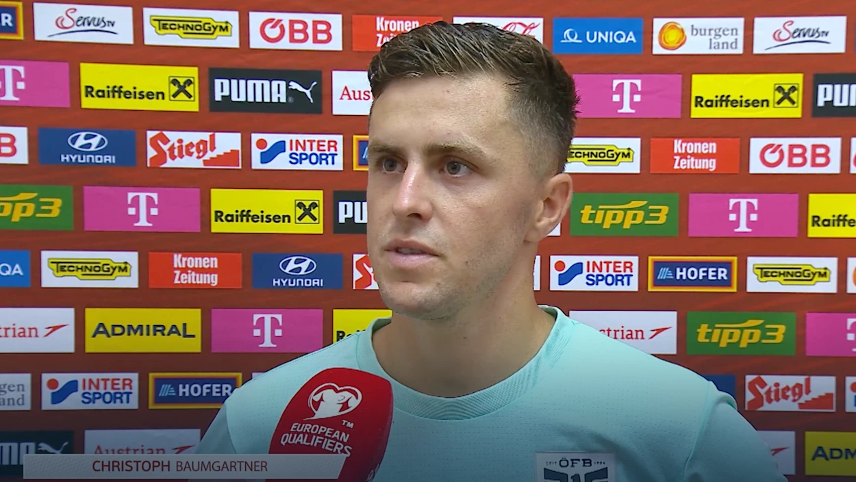 Christoph Baumgartner: "Wir sind einfach eine geile Mannschaft"