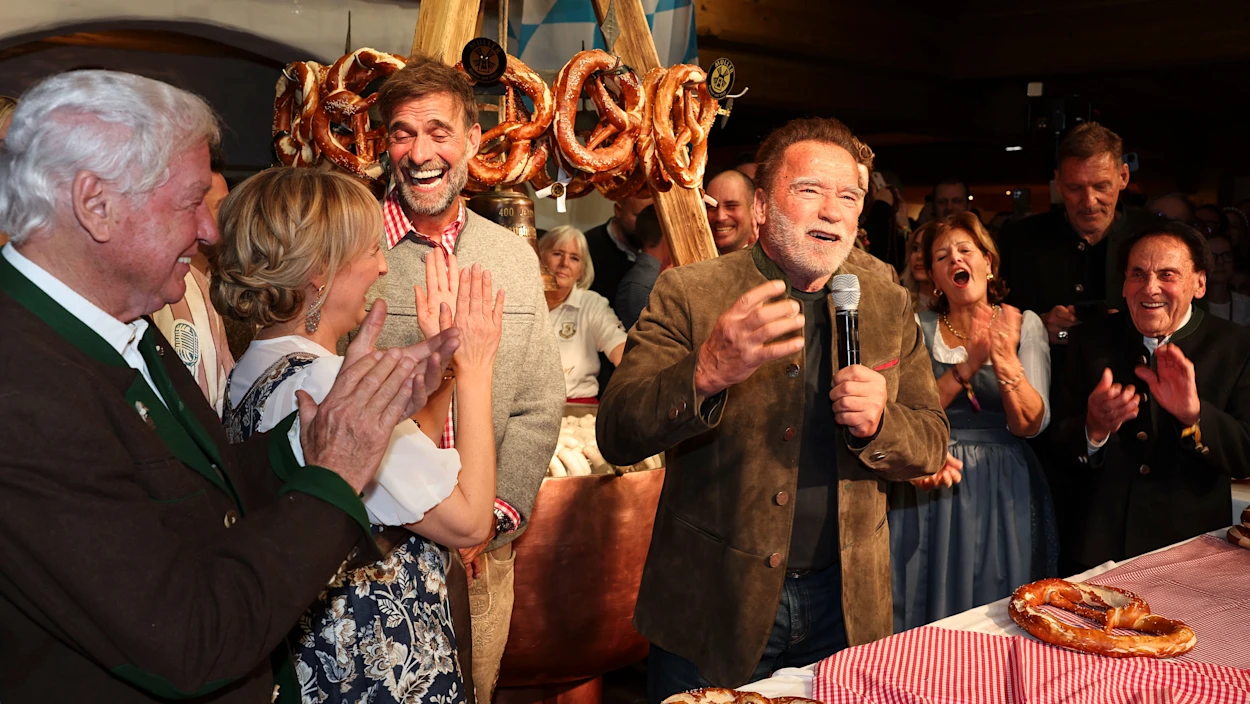 Weißwurst-Party in Kitzbühel: Schwarzenegger, DJ Ötzi & Co. beim Stanglwirt