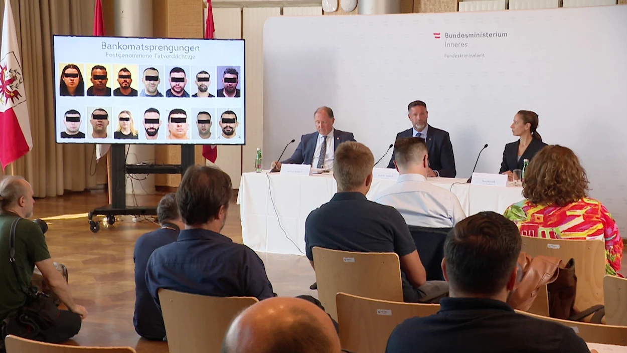 Ö: Bankomat-Sprengerbande gefasst