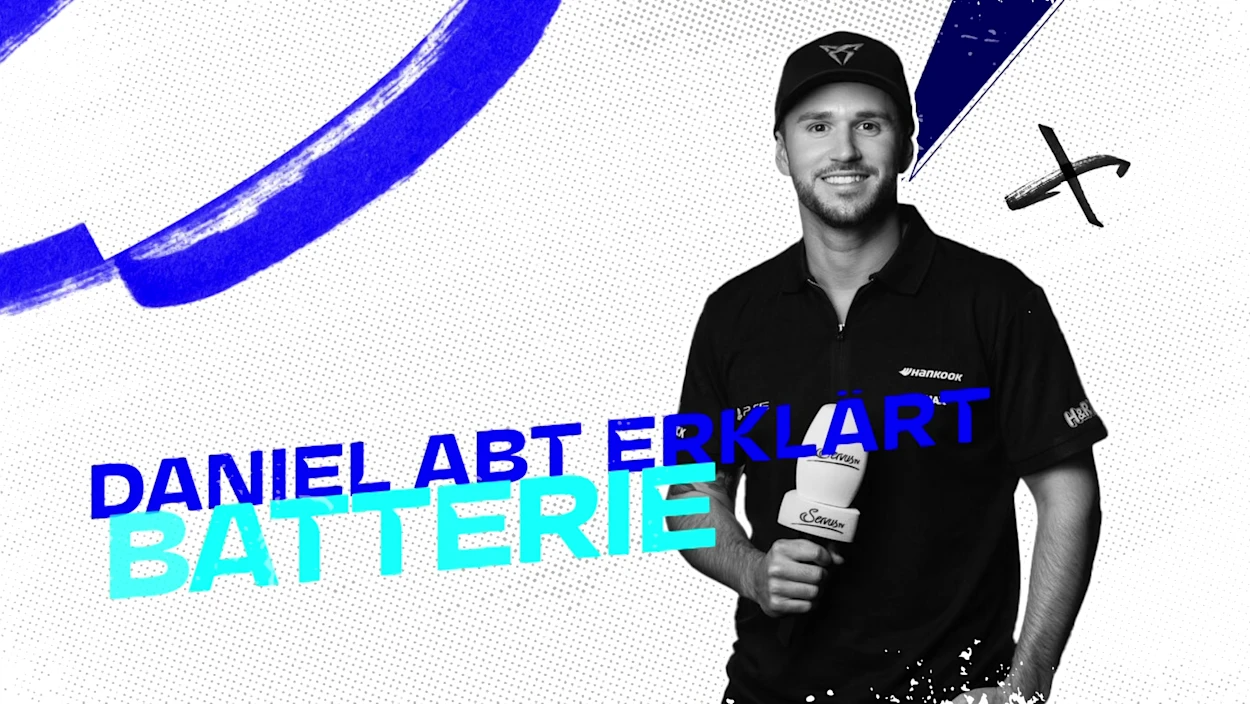 Daniel Abt erklärt die Batterie
