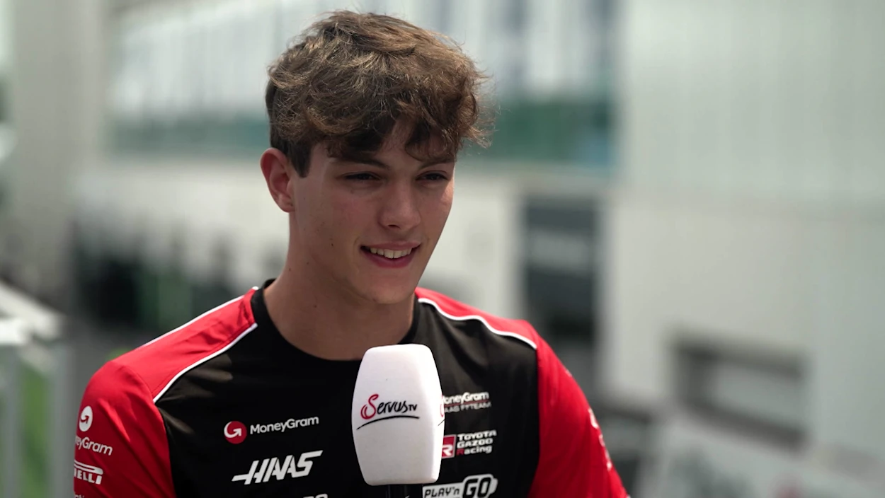 Oliver Bearman 1on1: Der Haas-Pilot im Exklusiv-Interview