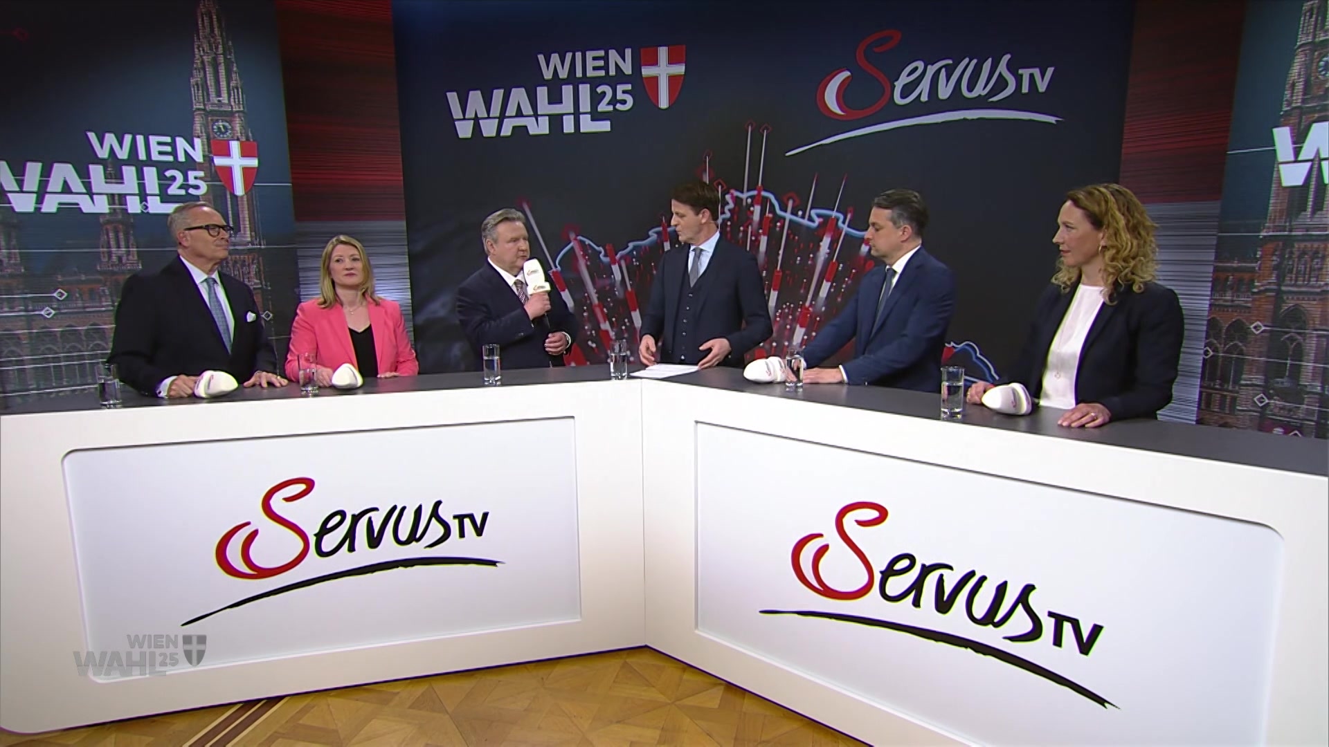 Wien-Wahl 25: Runde der Spitzenkandidaten